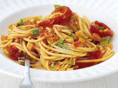 Roasted Red Pepper Vegetable Pasta Sauce