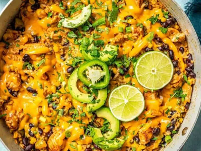 One-Skillet Southwest Chicken and Rice