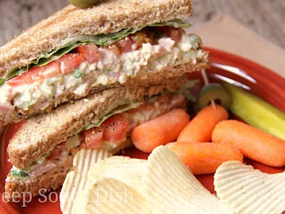 Southern Ham and Egg Salad with Creole Spice