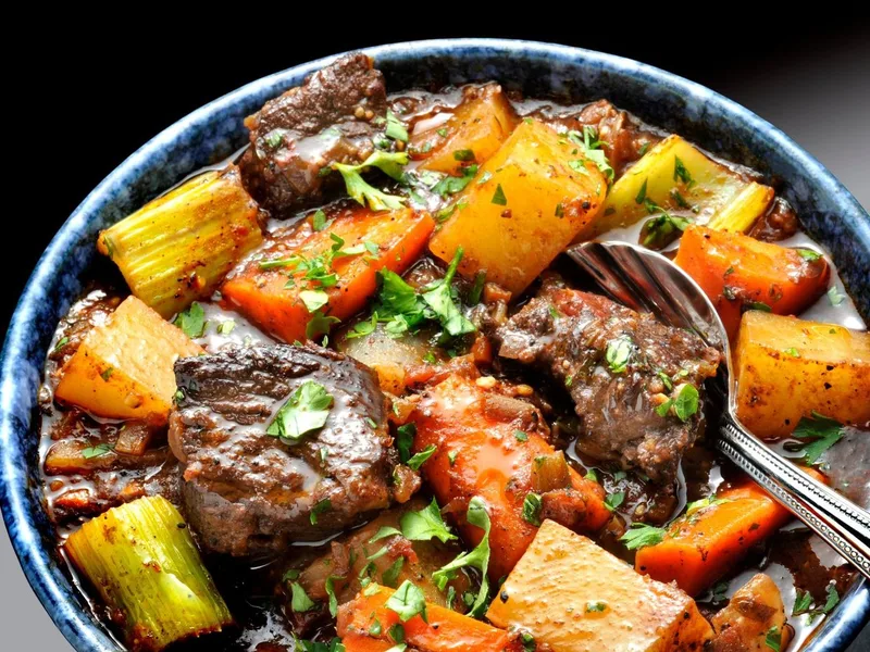 Ugandan Beef Stew with Carrots and Potatoes