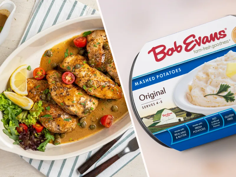 Sautéed Chicken Breast with Caper Cream Sauce