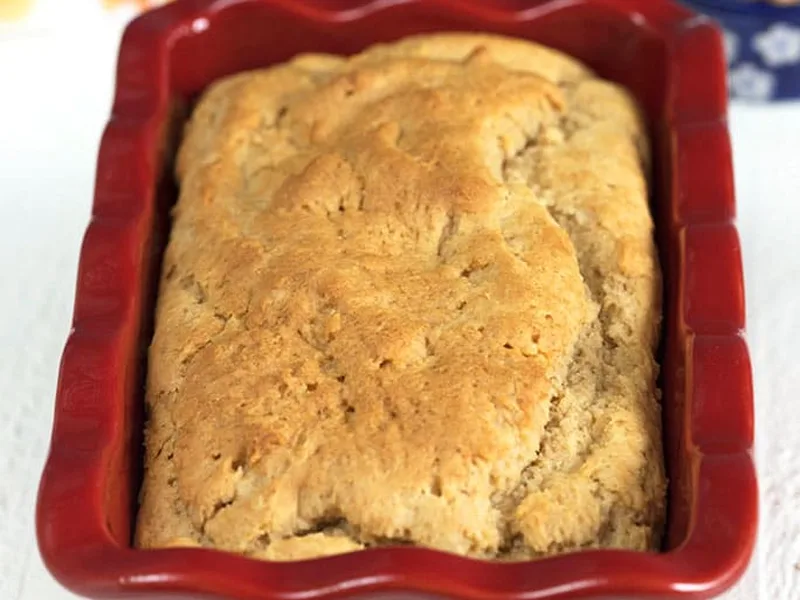 Easy Peanut Butter Bread - Simple Quick Bread Recipe