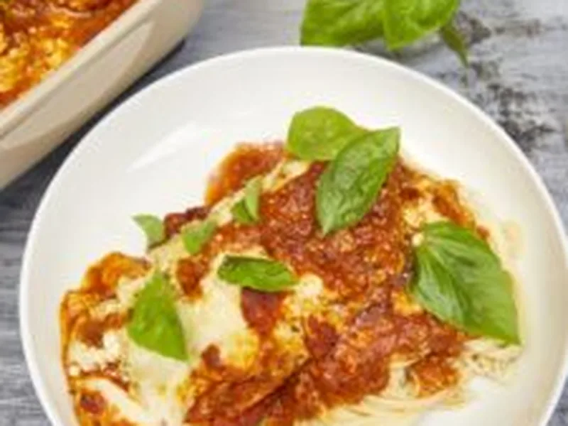 Smoked Ricotta-Stuffed Chicken with Marinara