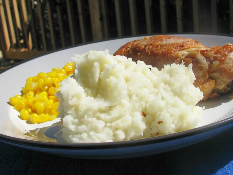 Garlic Horseradish Mashed Potatoes