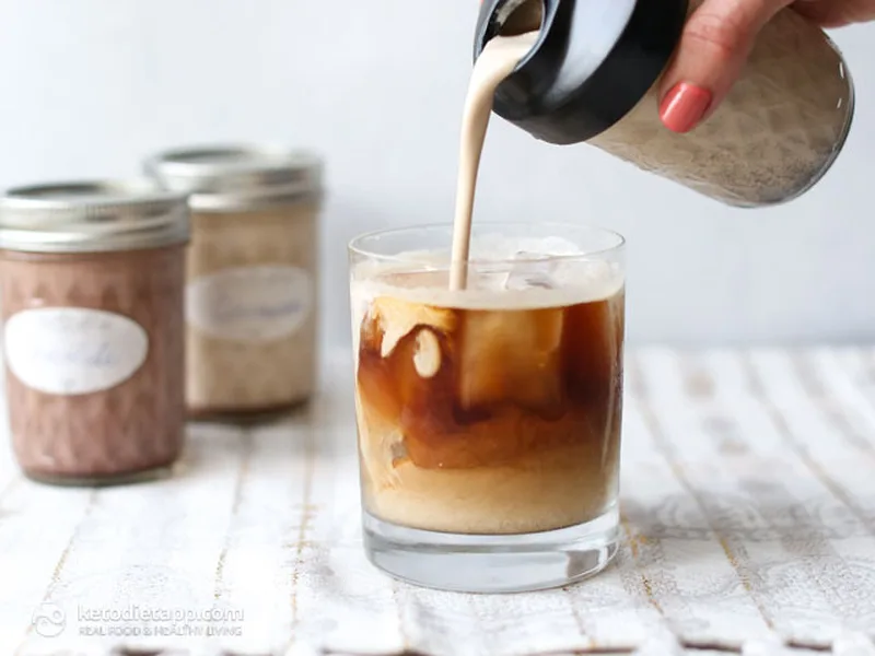 Homemade Low-Carb Coffee Creamer with Brown Butter Base