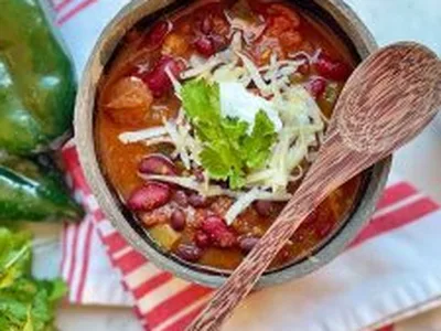Vegetarian Chili with Beer and Chipotle