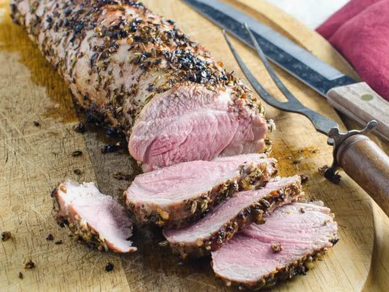Dry-Rubbed Pork Tenderloin with Coriander and Fennel