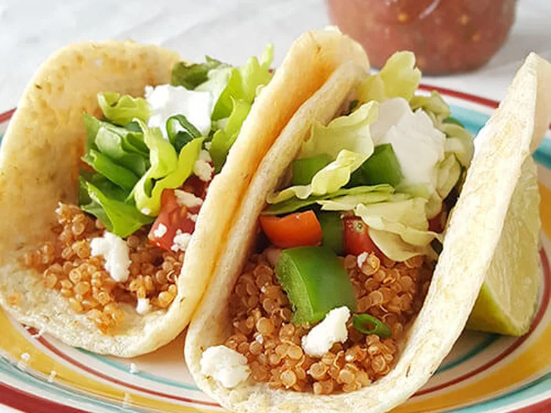 Chipotle-Lime Quinoa Taco Meat with Warming Spices