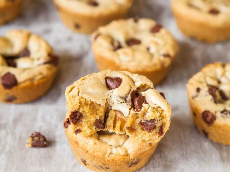 Browned Butter Chocolate Chip Cookie Cups
