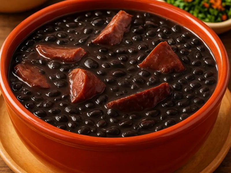 Brazilian Feijoada with Pork and Beans