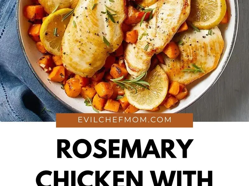 One-Pan Rosemary Chicken with Sweet Potatoes