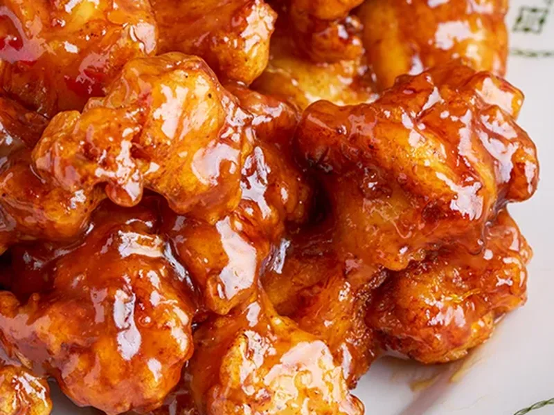 Copycat Panda Express Orange Chicken with Crispy Batter