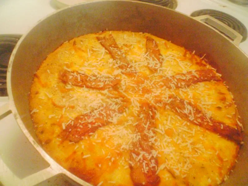 Baked Italian Mac and Cheese with Bacon