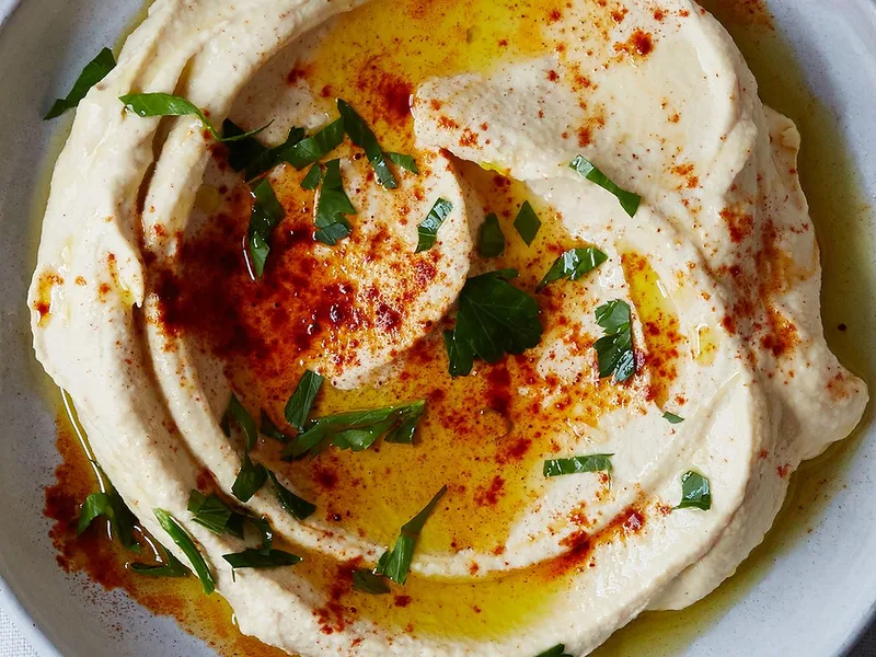 Zahav's Creamy Tahini Hummus with Overcooked Chickpeas