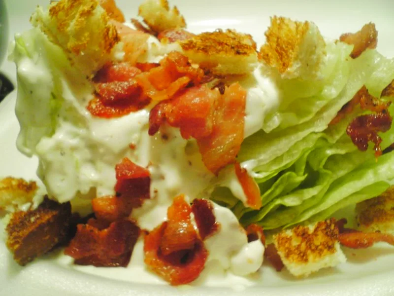 Crispy Bacon Bleu Cheese Lettuce Boats