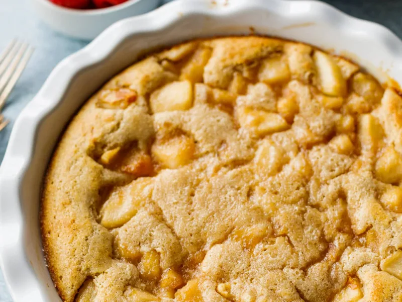 Buttermilk Pear Breakfast Cake with Cinnamon