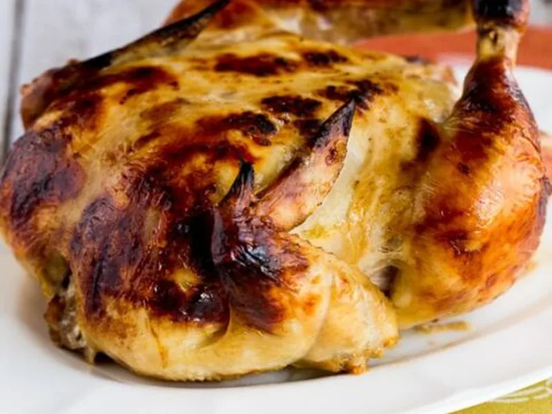 Baked Cilantro Lime Chicken with Garlic