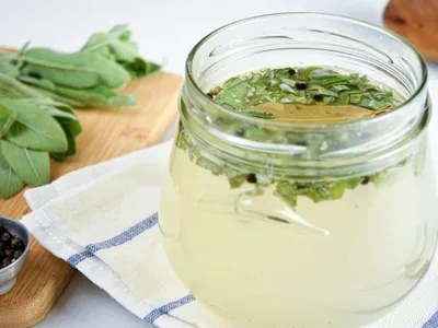 Low-Carb Turkey Brine with Fresh Sage