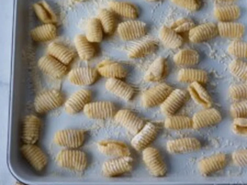 Homemade Potato Gnocchi with Crispy Edges