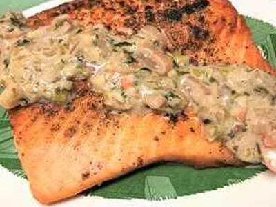 Pan-Seared Salmon with Classic Beurre Blanc