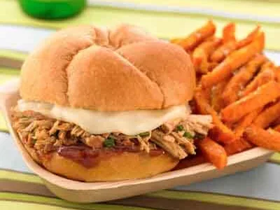 Slow Cooker Caribbean Pulled Pork Sandwiches