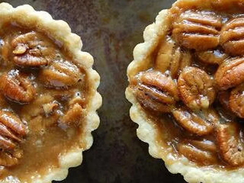 Orange Caramel Pecan Tart with Grand Marnier