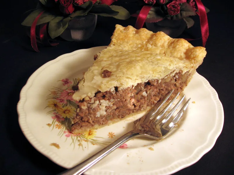 Alice's French Canadian Tourtiere Meat Pie