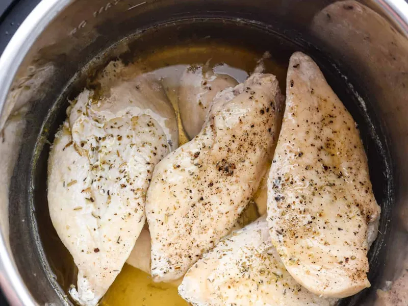 Instant Pot Frozen Chicken Breasts - Quick Pressure Cooker Method