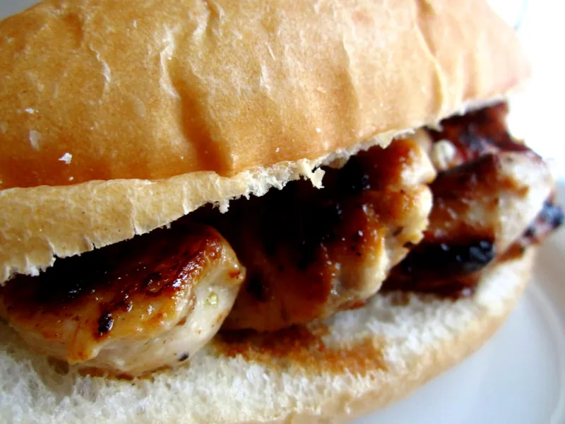 Lupo's Chicken Spiedies with Lemon Vinegar Marinade