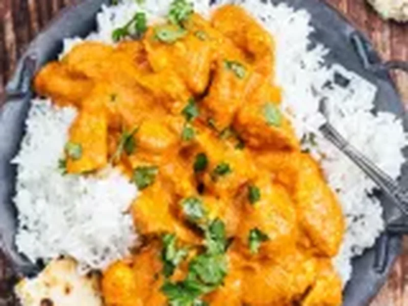Quick Indian Butter Chicken with Marinara Shortcut