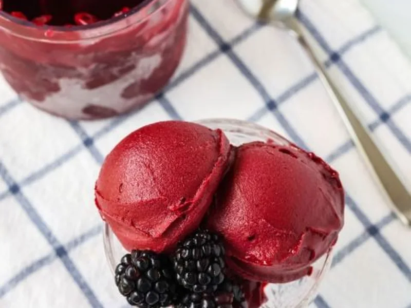 Ninja Creami Blackberry Sorbet Recipe