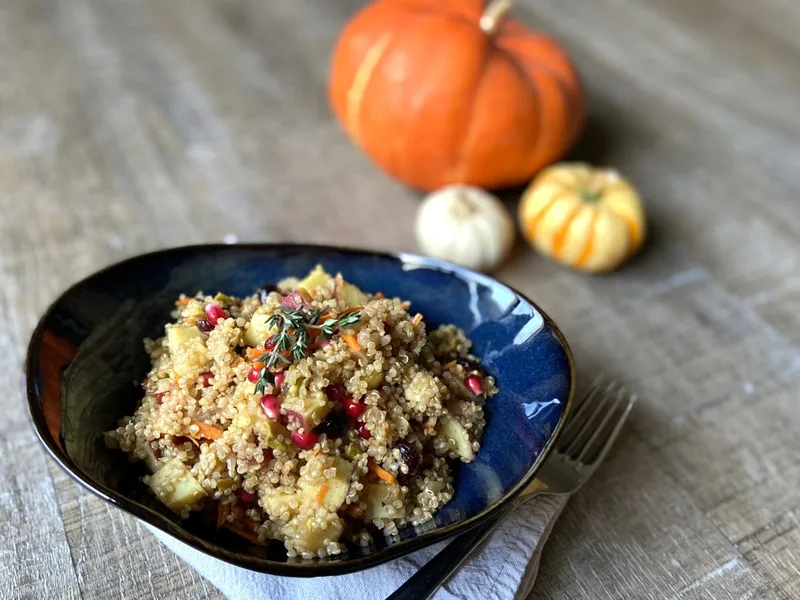 Instant Pot Quinoa Vegetable Pilaf with Cumin