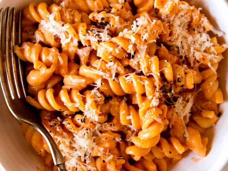 Classic Vodka Sauce with Rotini Pasta