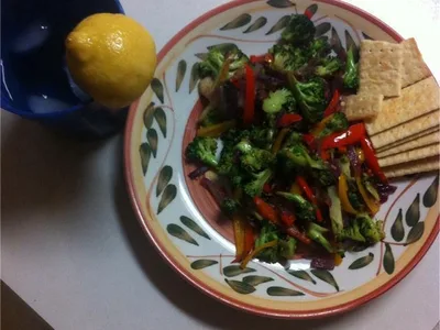 Grilled Tilapia with Creole Butter Vegetables