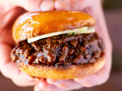 Teriyaki Pork Sloppy Joes with Brioche Buns