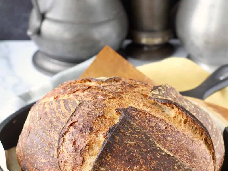 Artisan Multigrain Sourdough with Rye and Whole Wheat