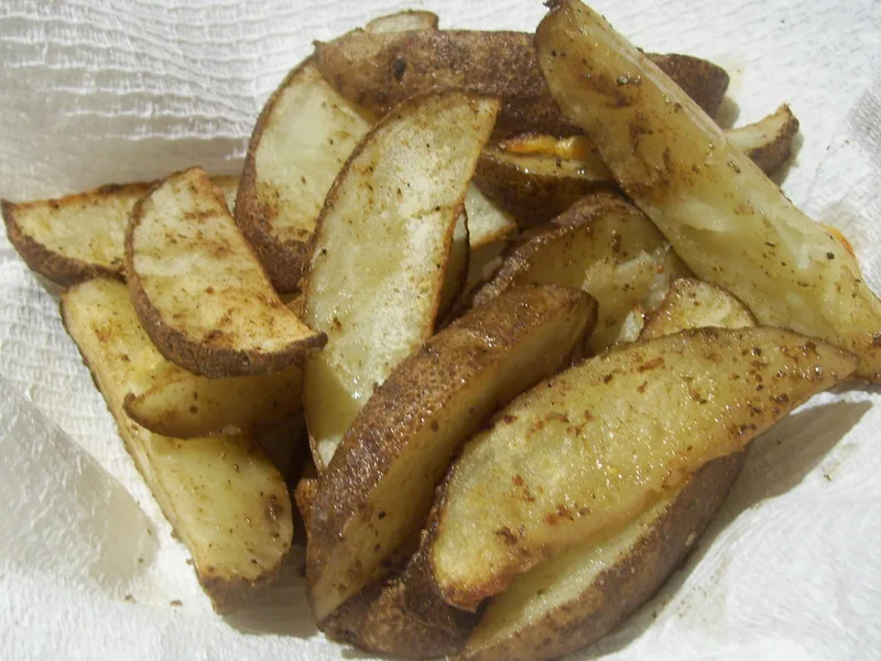 Old Bay Oven-Baked Steak Fries