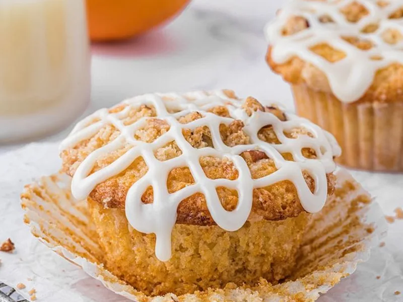 Orange Streusel Muffins With Marmalade