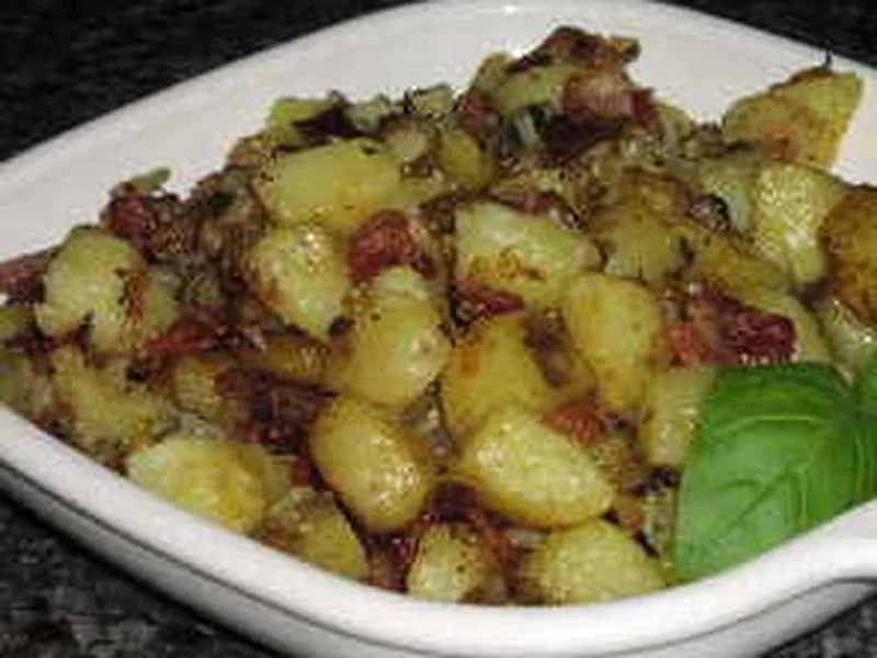 German Bratkartoffeln: Crispy Bacon Fried Potatoes