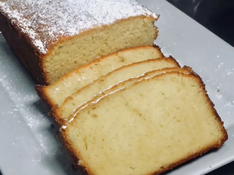 Old School Pound Cake with Buttermilk