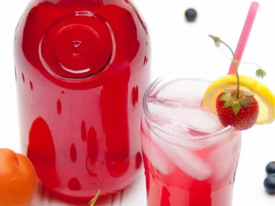 Homemade Kompot: Stewed Fruit Juice