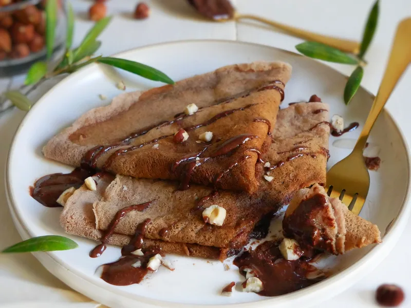 Gluten-Free Buckwheat Chestnut Crepes