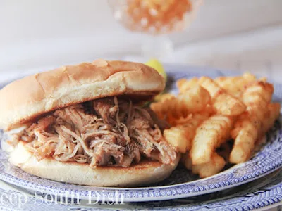 Slow Cooker Carolina Pulled Pork with Vinegar Sauce