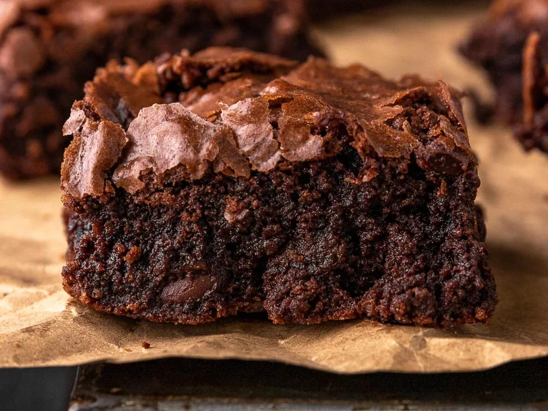 Super Rich Chocolate Brownies with Dark Chocolate Chunks