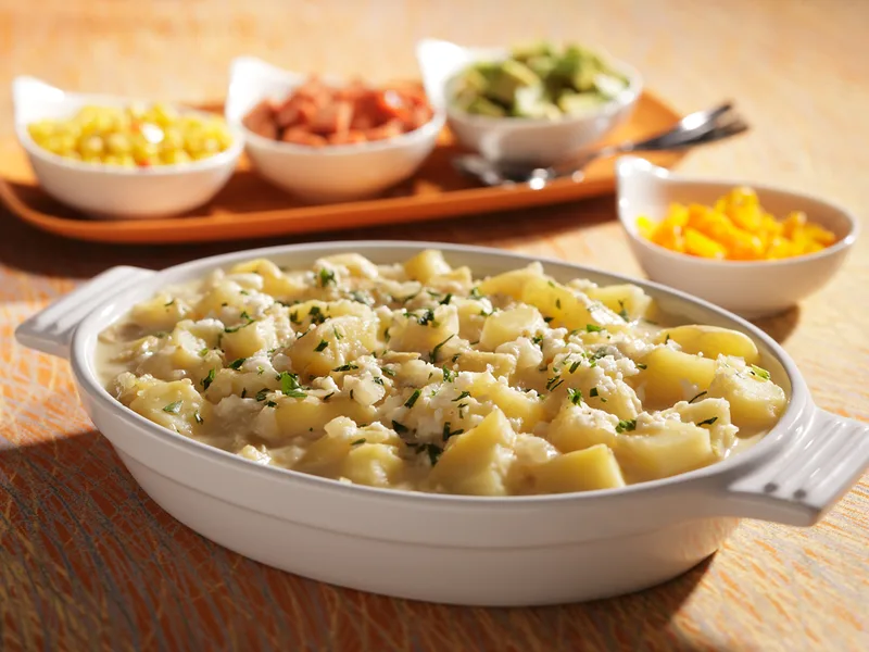 Ecuadorian Locro - Creamy Cheese Potato Soup with Yukon Gold