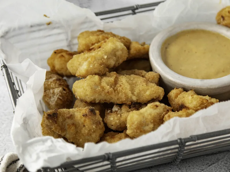 Copycat Chick-fil-A Air Fryer Chicken Nuggets with Pickle Brine
