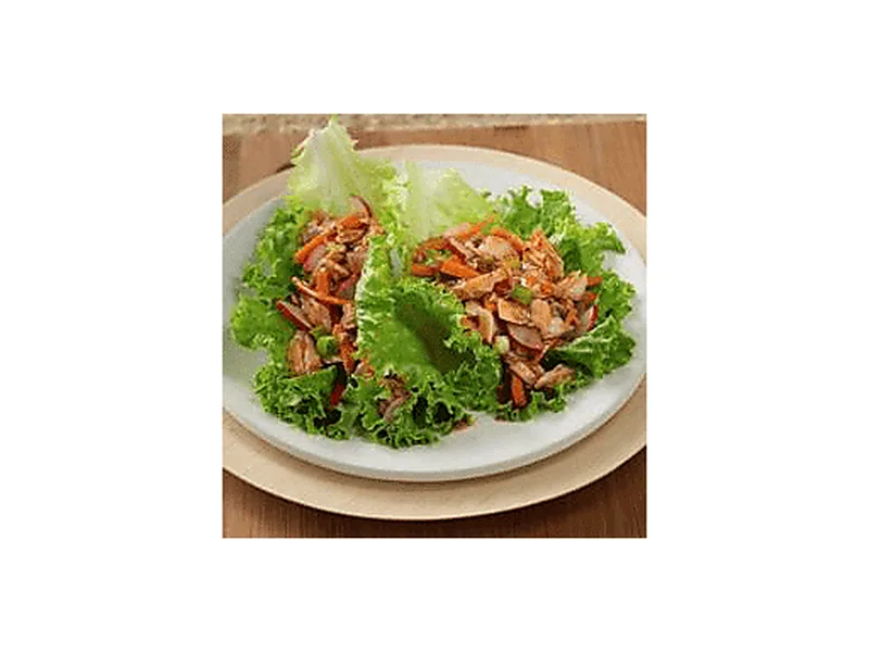 Asian Tuna Lettuce Wraps for Two