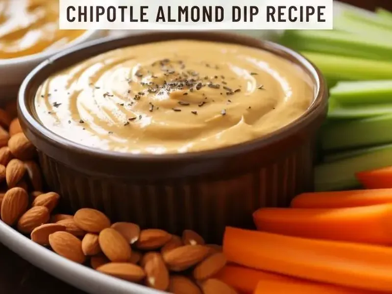 Smoky Chipotle Almond Dip with Nutritional Yeast