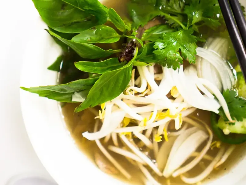 Instant Pot Beef Pho with Shirataki Noodles