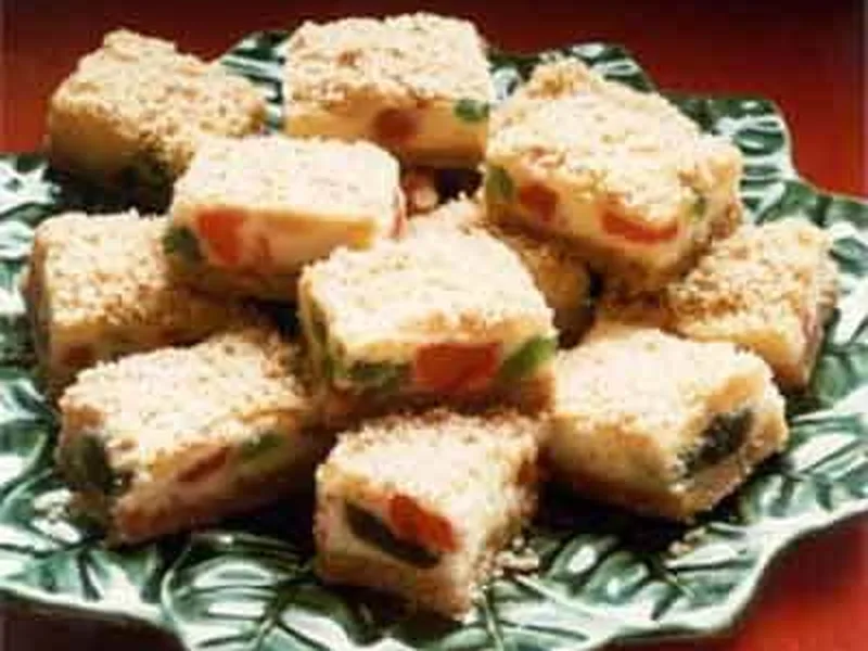 Cherry Cheesecake Bars with Buttery Crumb Topping